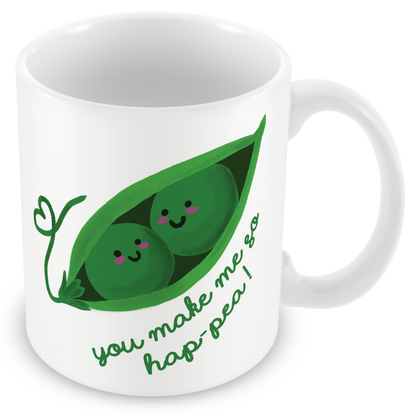 Two Peas in a Pod Gift - You Make me so Hap-pea