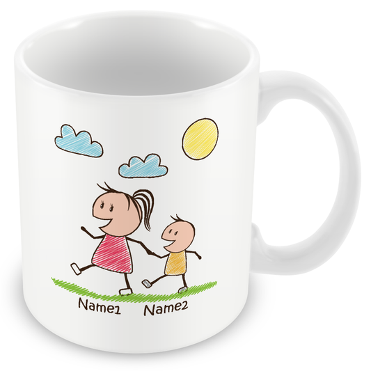 Personalised Mummy & Children Gift –  Perfect for Mother’s Day