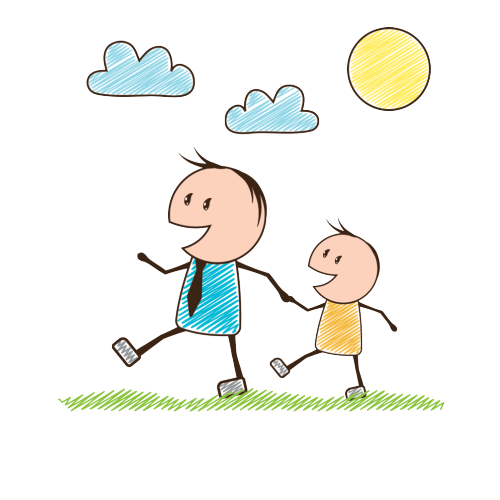 Personalised Daddy & Child Gift – Father’s Day or Birthday Gift