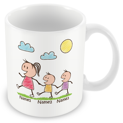 Personalised Mummy & Children Gift –  Perfect for Mother’s Day