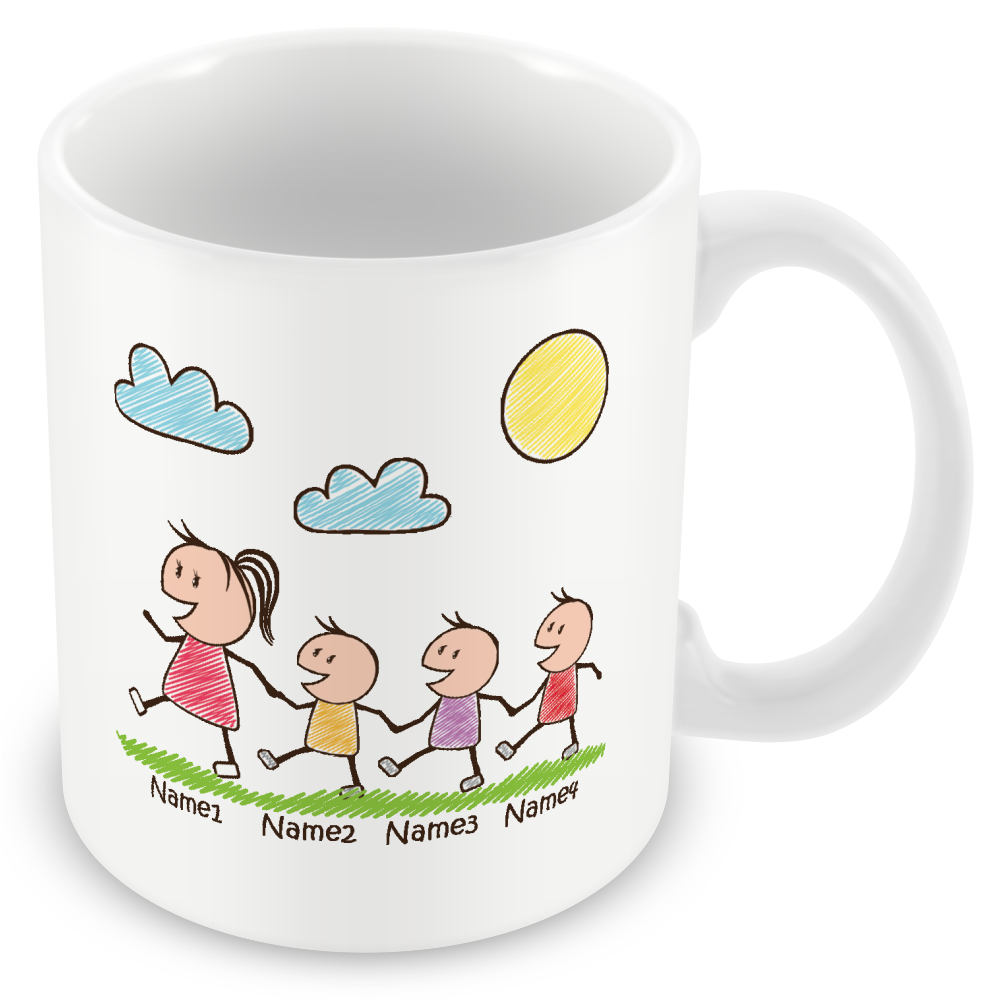 Personalised Mummy & Children Gift –  Perfect for Mother’s Day