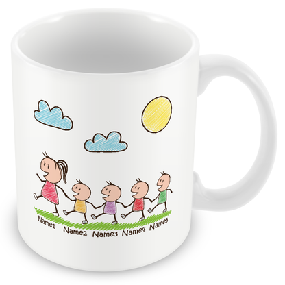 Personalised Mummy & Children Gift –  Perfect for Mother’s Day