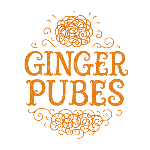Ginger Pubes Gift for Curly Ginger Friends or Strawberry Blonde Colleagues Family - Ceramic Mug Gift for Women, Men or Office Co-Workers