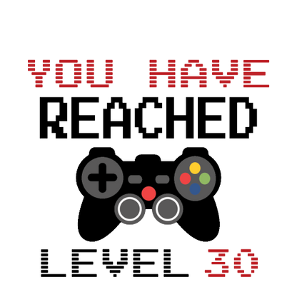 Personalised Birthday Gamer Gift - You Have Reached Level