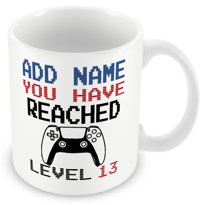 Personalised Birthday Gamer Gift - You Have Reached Level