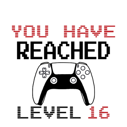 Personalised Birthday Gamer Gift - You Have Reached Level