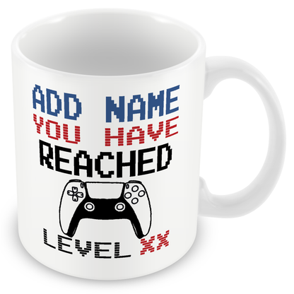 Personalised Birthday Gamer Gift - You Have Reached Level