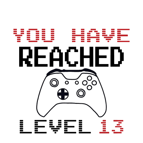 Personalised Birthday Gamer Gift - You Have Reached Level