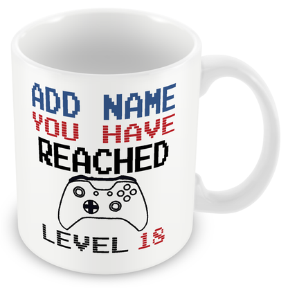 Personalised Birthday Gamer Gift - You Have Reached Level