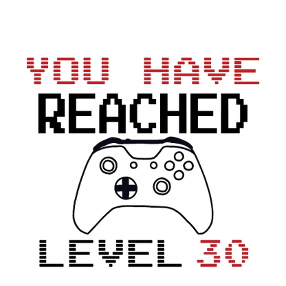 Personalised Birthday Gamer Gift - You Have Reached Level