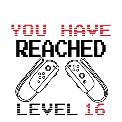 Personalised Birthday Gamer Gift - You Have Reached Level