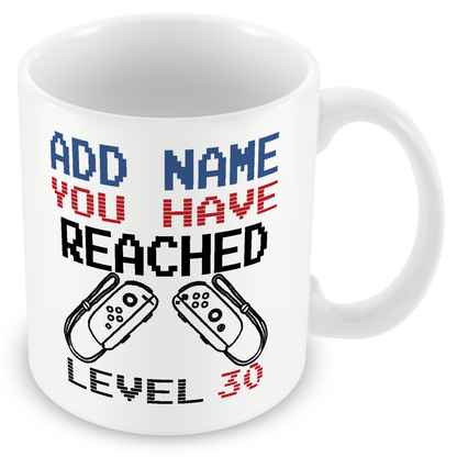 Personalised Birthday Gamer Gift - You Have Reached Level