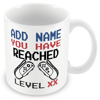 Personalised Birthday Gamer Gift - You Have Reached Level