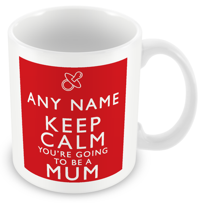 Personalised Keep Calm Gift For Relatives