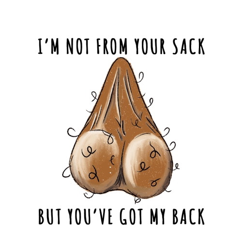 Personalised Stepdad Funny Gift – “Not from Your Sack But Still Got Your Back”