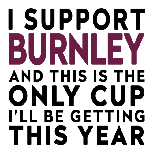 Funny Football Gift – I Support and This is the Only Cup I’ll Be Getting This Year
