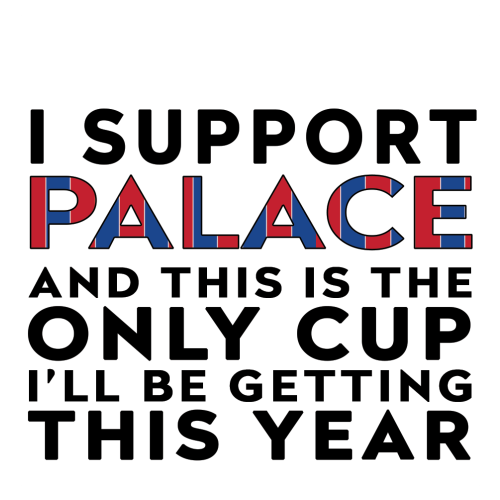 Personalised Funny Football Gift – I Support and This is the Only Cup I’ll Be Getting This Year