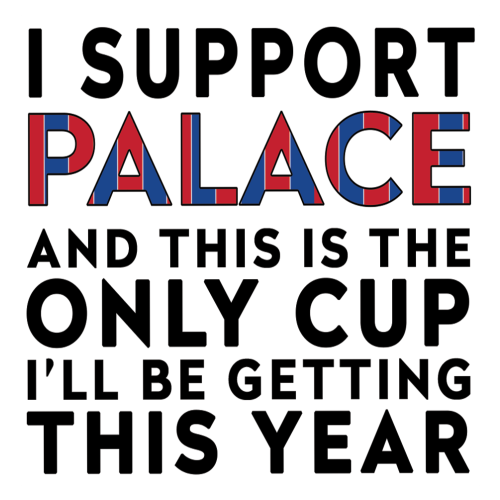 Funny Football Gift – I Support and This is the Only Cup I’ll Be Getting This Year