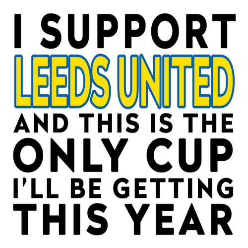 Funny Football Gift – I Support and This is the Only Cup I’ll Be Getting This Year