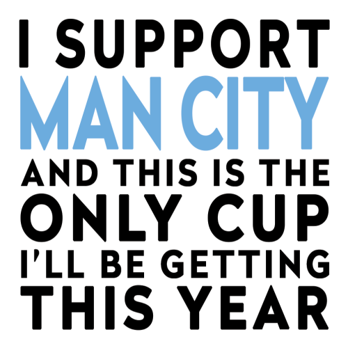 Funny Football Gift – I Support and This is the Only Cup I’ll Be Getting This Year