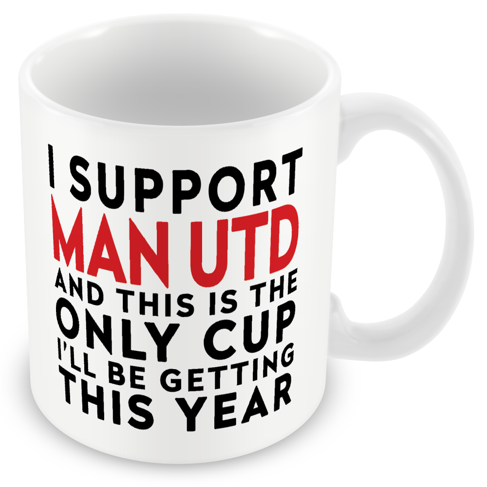 Funny Football Gift – I Support and This is the Only Cup I’ll Be Getting This Year