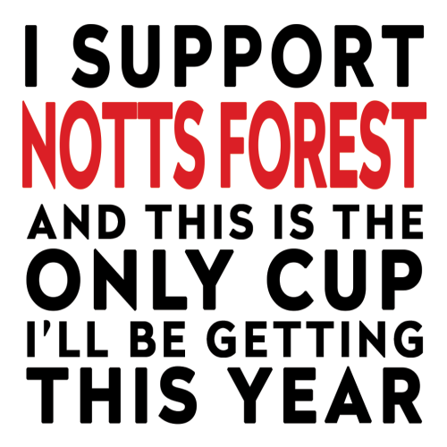 Funny Football Gift – I Support and This is the Only Cup I’ll Be Getting This Year