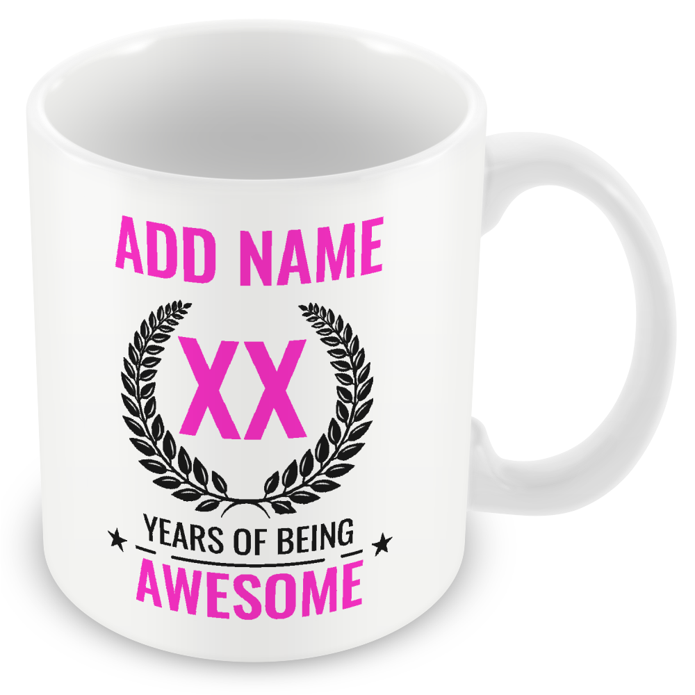 Personalised Any Years of Being Awesome Gift - Awesome Birthday Present