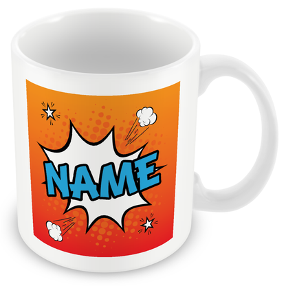 Personalised Comic Style Name – Fun Custom Gift