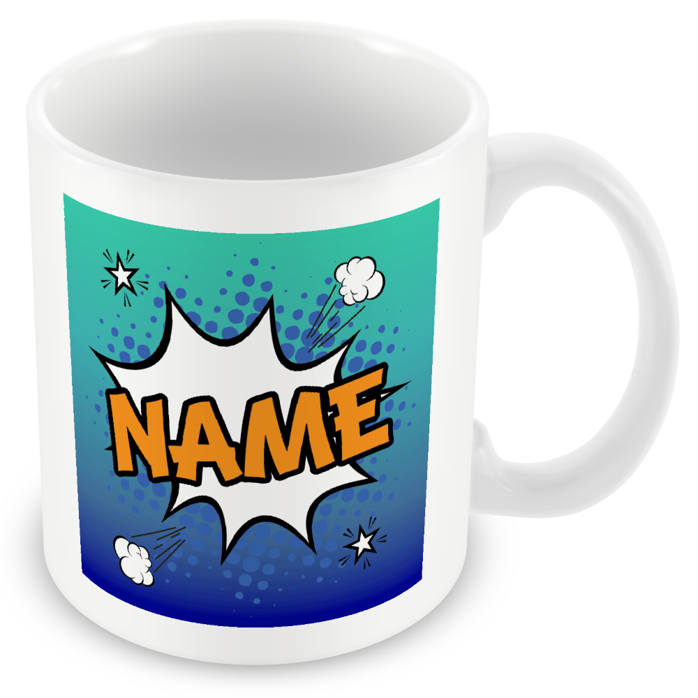 Personalised Comic Style Name – Fun Custom Gift