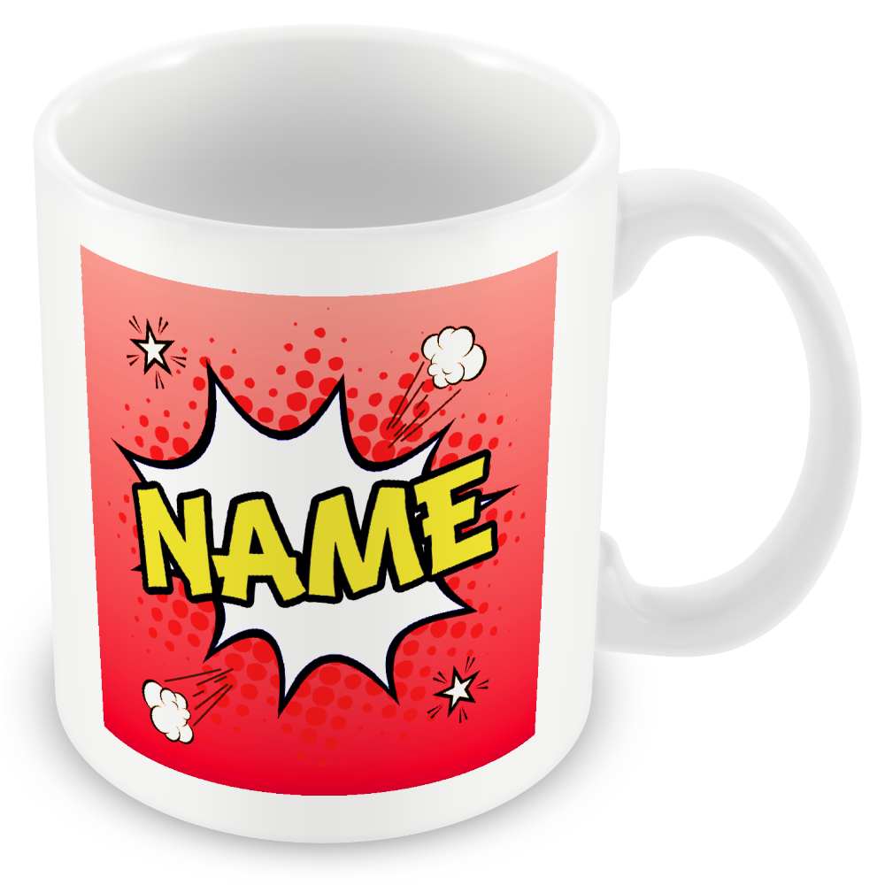 Personalised Comic Style Name – Fun Custom Gift