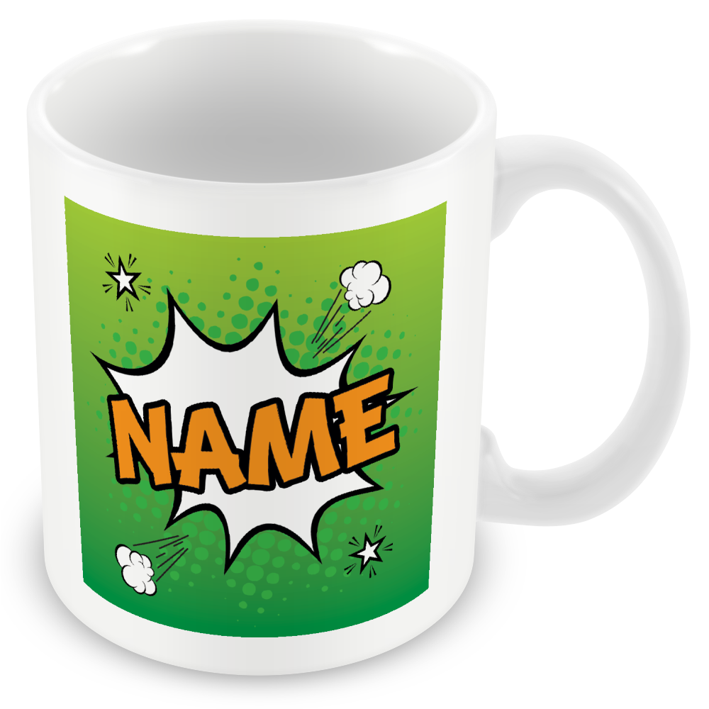 Personalised Comic Style Name – Fun Custom Gift