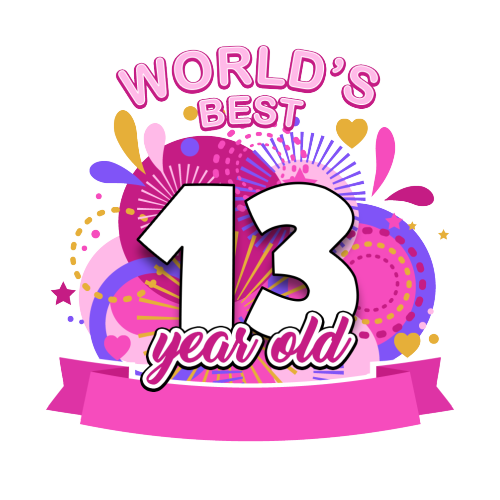 Personalised World's Best Birthday Gift for Men and Women - Pink or Blue