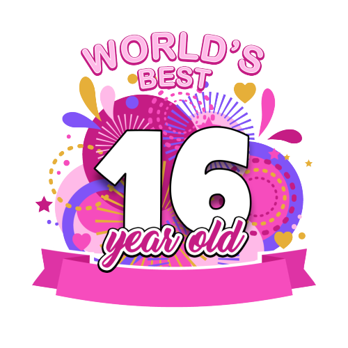 Personalised World's Best Birthday Gift for Men and Women - Pink or Blue