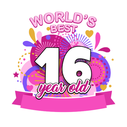 Personalised World's Best Birthday Gift for Men and Women - Pink or Blue