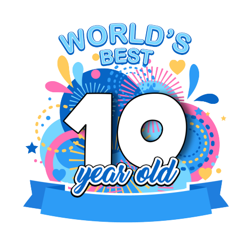 Personalised World's Best Birthday Gift for Men and Women - Pink or Blue
