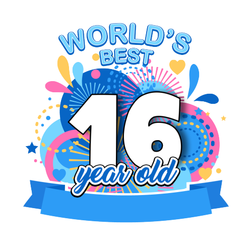 Personalised World's Best Birthday Gift for Men and Women - Pink or Blue