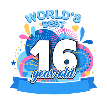 Personalised World's Best Birthday Gift for Men and Women - Pink or Blue