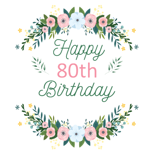Personalised Birthday Floral – Elegant Gift for Women
