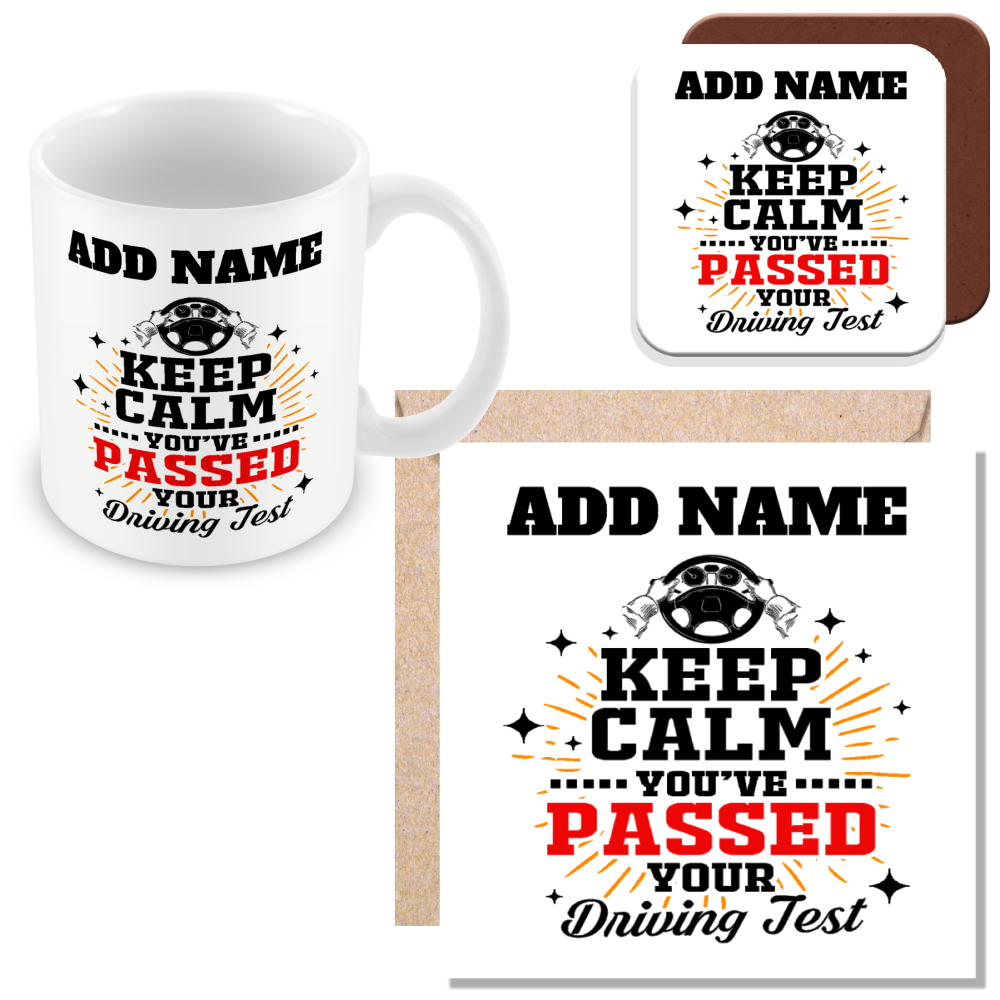 Personalised New Driver Gift – “Keep Calm I’m a New Driver”