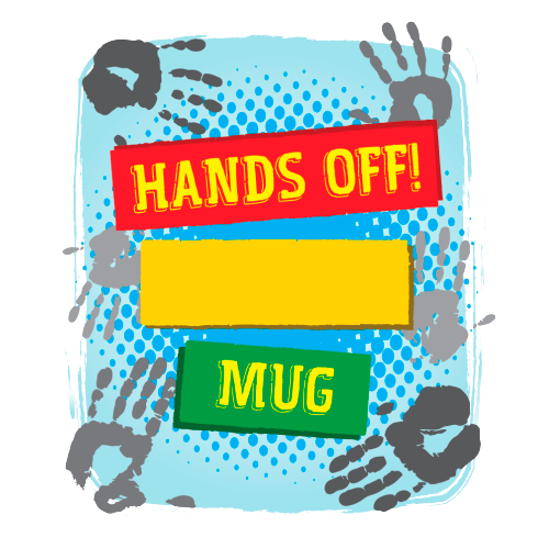 Personalised “Hands Off” – Funny Custom Name Gift