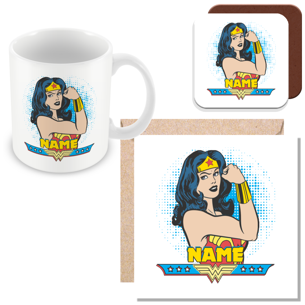 Personalised Wonder Woman - Gift for Superheroes