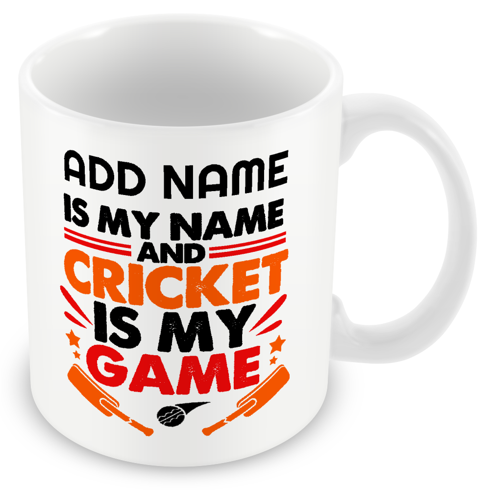 Personalised Cricket Gift – “Cricket is My Therapy”