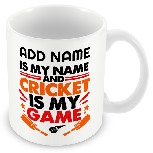 Personalised Cricket Gift – “Cricket is My Therapy”