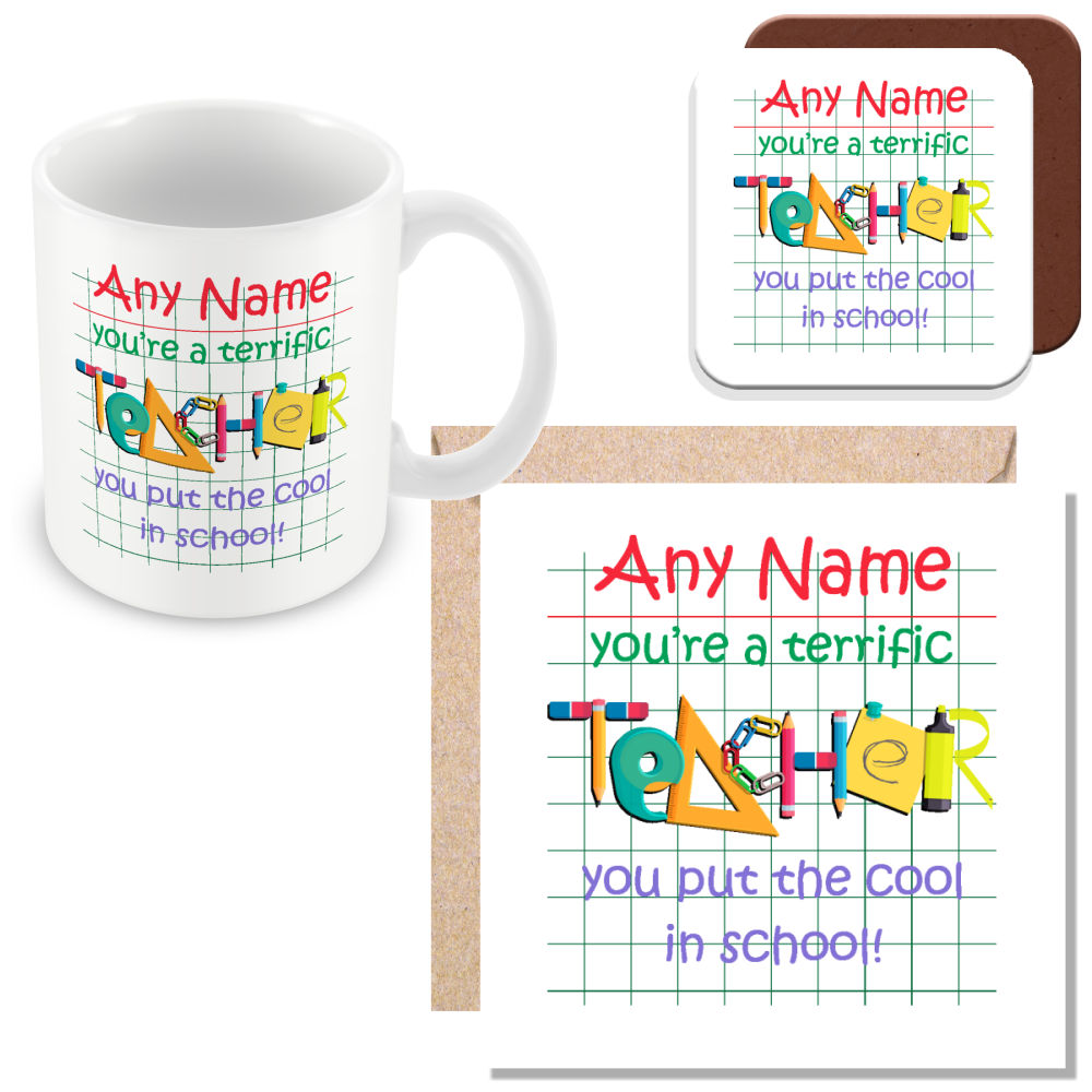 Personalised Teacher Gift – Custom Thank You