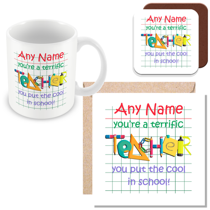 Personalised Teacher Gift – Custom Thank You
