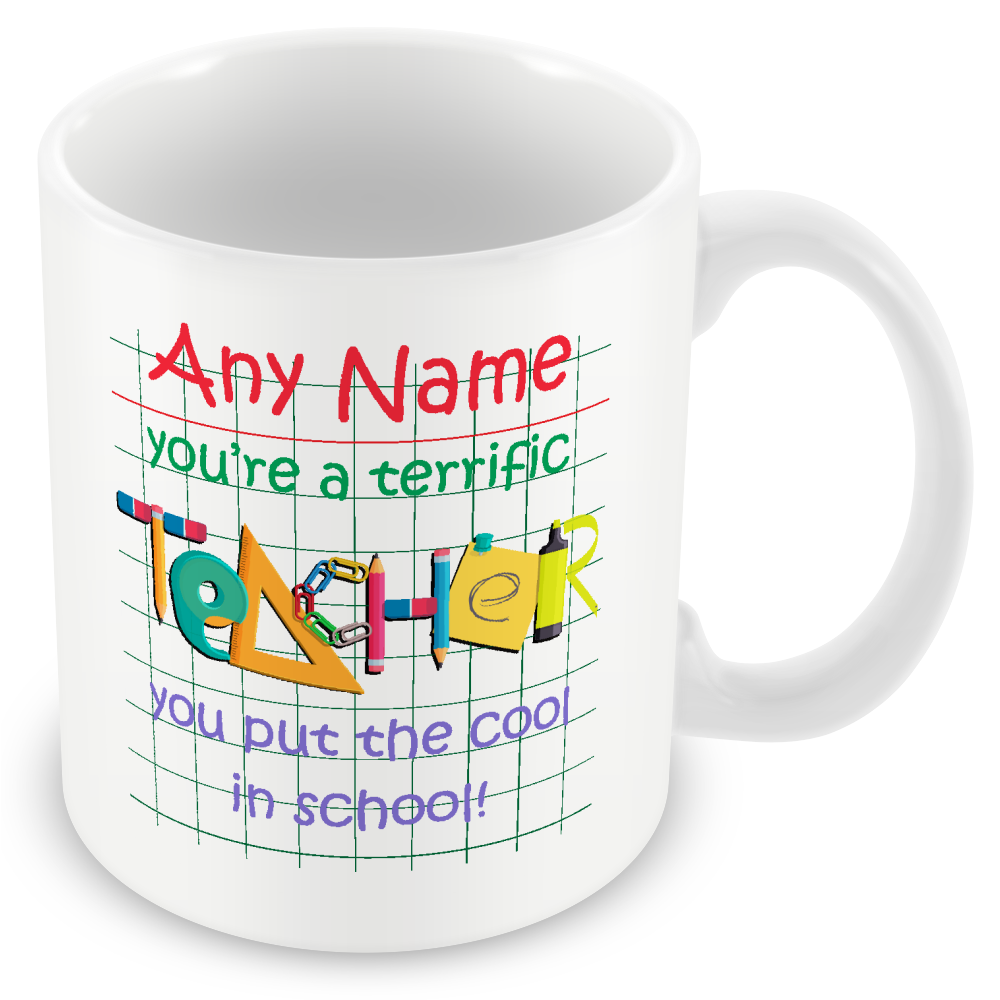 Personalised Teacher Gift – Custom Thank You