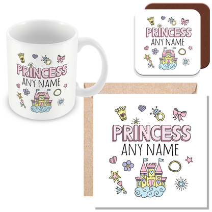 Personalised Princess Gift for Girls and Women