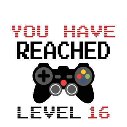 Personalised Birthday Gamer Gift - You Have Reached Level