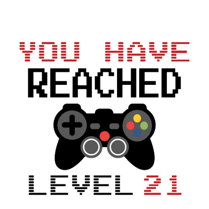 Personalised Birthday Gamer Gift - You Have Reached Level