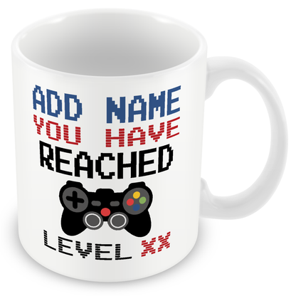 Personalised Birthday Gamer Gift - You Have Reached Level